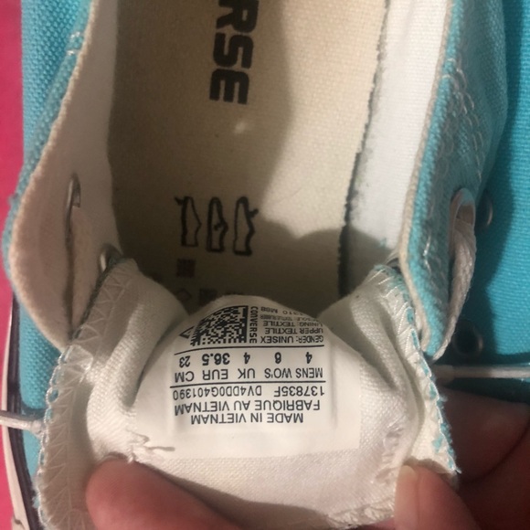 Converse All Star Ox | Sky Blue | M4/W6 - Picture 6 of 7